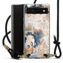 Carry Case Transparent Leather black/gold