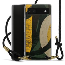 Carry Case Transparent Leather black/gold