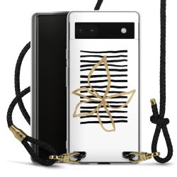 Carry Case Transparent Leather black/gold