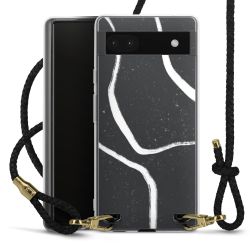 Carry Case Transparent Leather black/gold