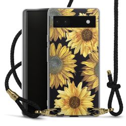 Carry Case Transparent Leather black/gold