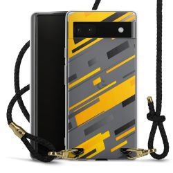 Carry Case Transparent Leather black/gold