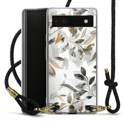 Carry Case Transparent Leather black/gold