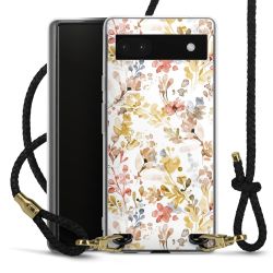 Carry Case Transparent Leather black/gold