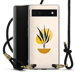 Carry Case Transparent Leather black/gold