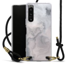 Carry Case Transparent Leather black/gold