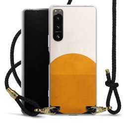 Carry Case Transparent Leather black/gold