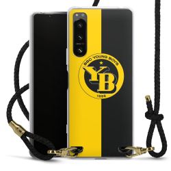 Carry Case Transparent Leather black/gold