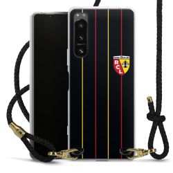 Carry Case Transparent Leather black/gold