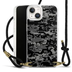 Carry Case Transparent Leather black/gold