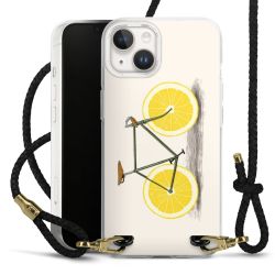 Carry Case Transparent Leather black/gold