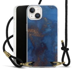 Carry Case Transparent Leather black/gold