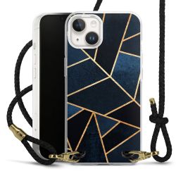 Carry Case Transparent Leather black/gold