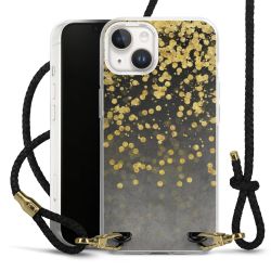 Carry Case Transparent Leather black/gold