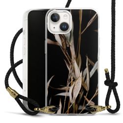 Carry Case Transparent Leather black/gold