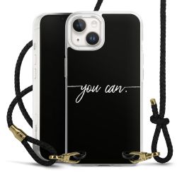 Carry Case Transparent Leather black/gold