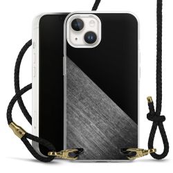 Carry Case Transparent Leather black/gold