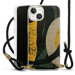 Carry Case Transparent Leather black/gold