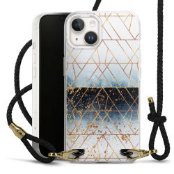 Carry Case Transparent Leather black/gold