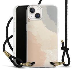 Carry Case Transparent Leather black/gold