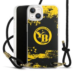 Carry Case Transparent Leather black/gold