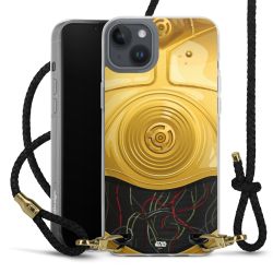 Carry Case Transparent Leather black/gold