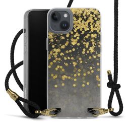 Carry Case Transparent Leather black/gold