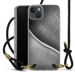 Carry Case Transparent Leather black/gold