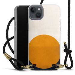 Carry Case Transparent Leather black/gold