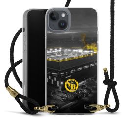 Carry Case Transparent Leather black/gold