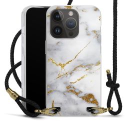 Carry Case Transparent Leather black/gold