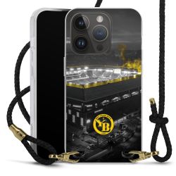 Carry Case Transparent Leather black/gold