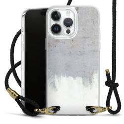 Carry Case Transparent Leather black/gold