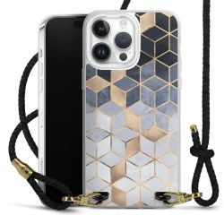 Carry Case Transparent Leather black/gold