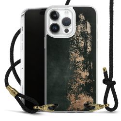 Carry Case Transparent Leather black/gold