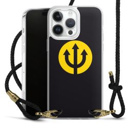 Carry Case Transparent Leather black/gold