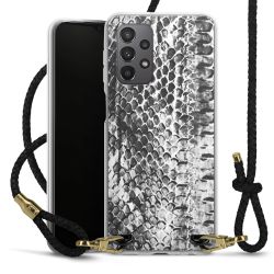 Carry Case Transparent Leather black/gold