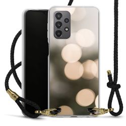 Carry Case Transparent Leather black/gold