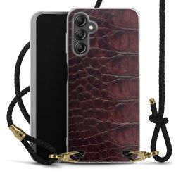 Carry Case Transparent Leather black/gold