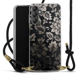 Carry Case Transparent Leather black/gold