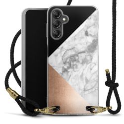 Carry Case Transparent Leather black/gold