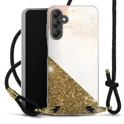 Carry Case Transparent Leather black/gold