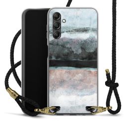 Carry Case Transparent Leather black/gold