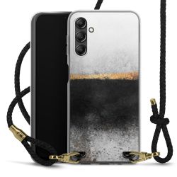 Carry Case Transparent Leather black/gold