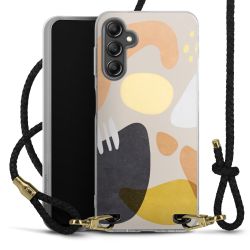 Carry Case Transparent Leather black/gold