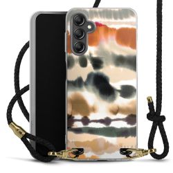 Carry Case Transparent Leather black/gold