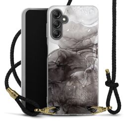 Carry Case Transparent Leather black/gold