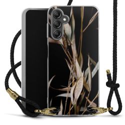 Carry Case Transparent Leather black/gold