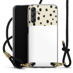 Carry Case Transparent Leather black/gold