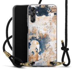 Carry Case Transparent Leather black/gold